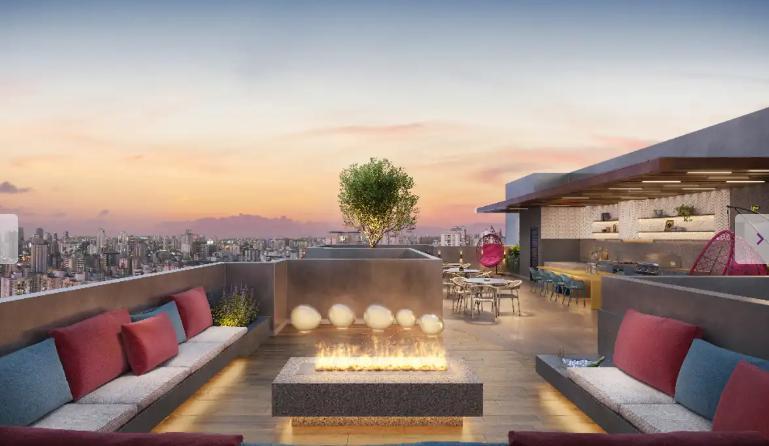 Cobertura, Santa Efigênia, 1 Quarto, 1 Vaga, 1 Suíte