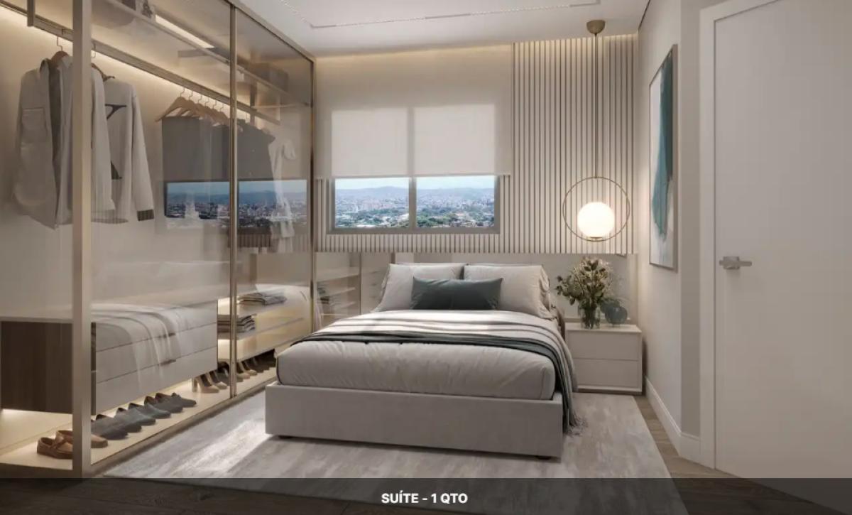 Apartamento, Santo Agostinho, 1 Quarto, 1 Vaga, 1 Suíte