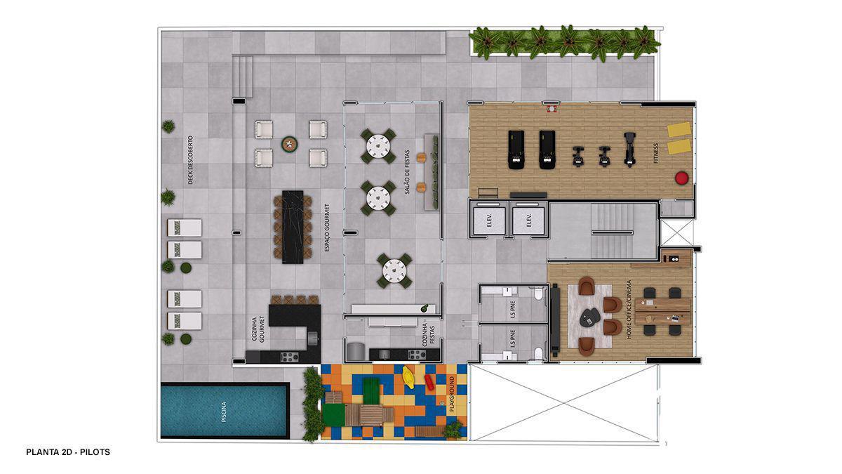 Apartamento, Funcionários, 2 Quartos, 2 Vagas, 1 Suíte