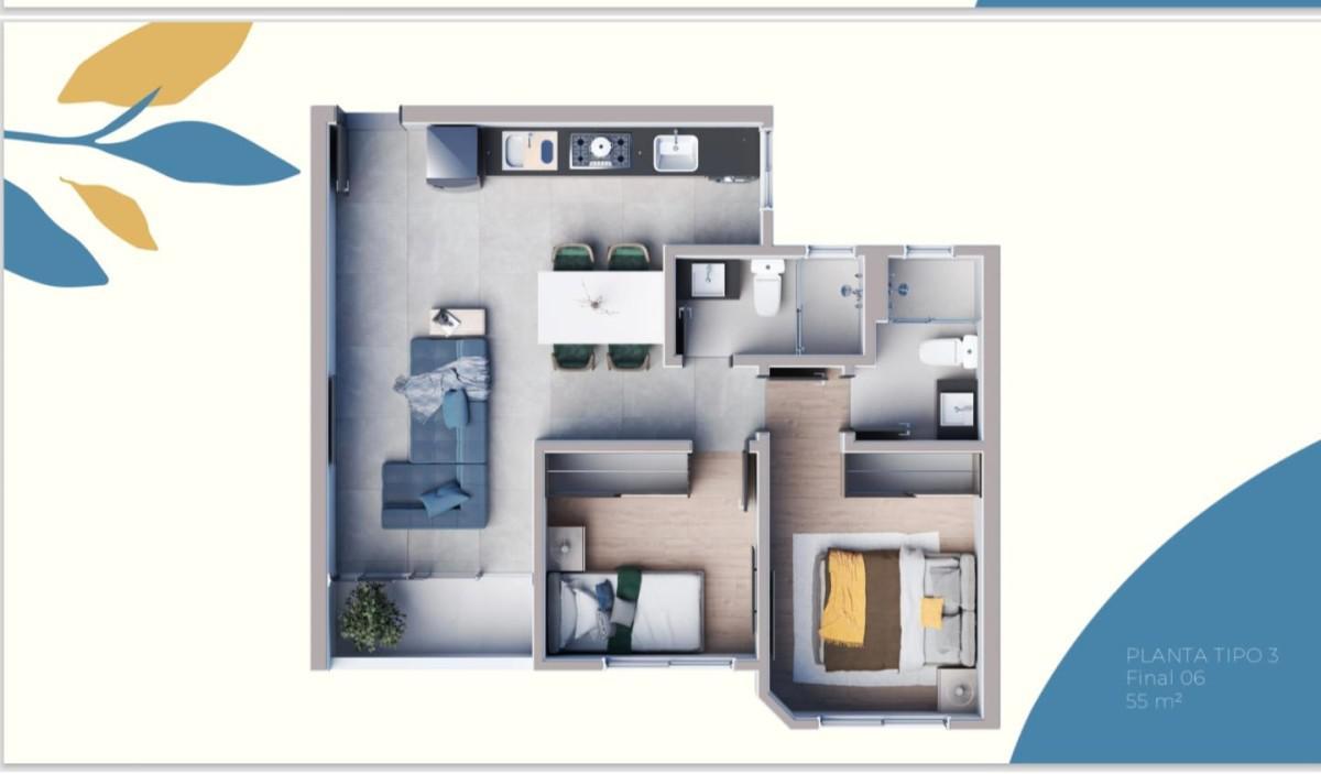 Cobertura, São Luiz (pampulha), 2 Quartos, 1 Vaga, 1 Suíte
