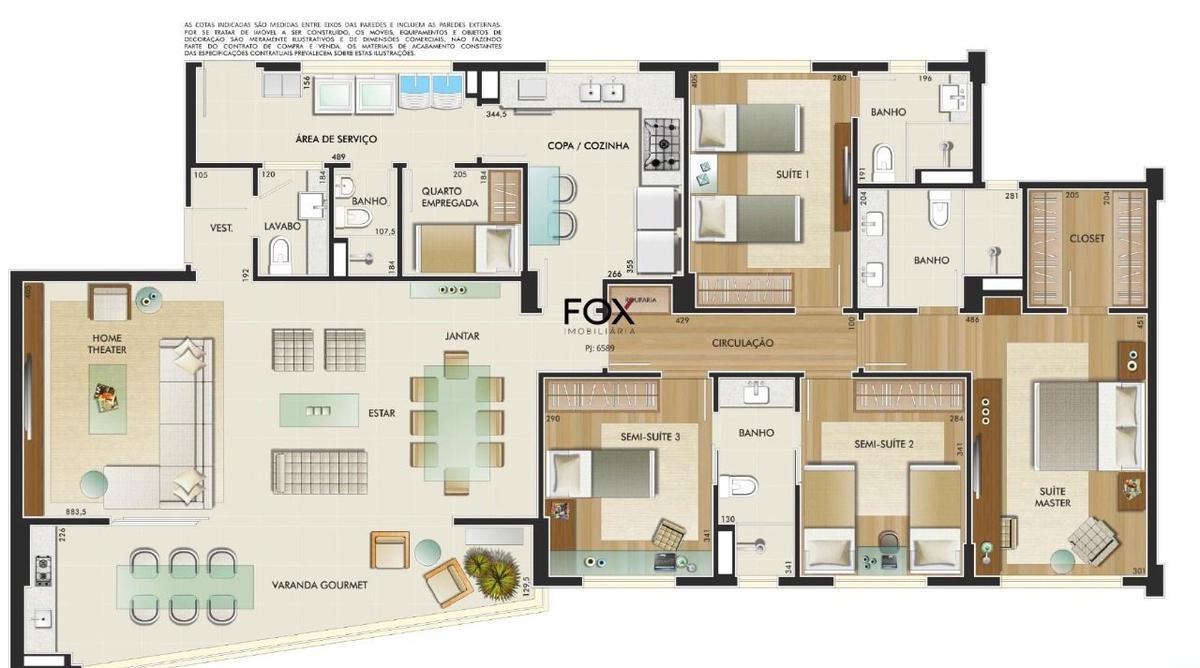 Apartamento, Anchieta, 4 Quartos, 4 Vagas, 2 Suítes