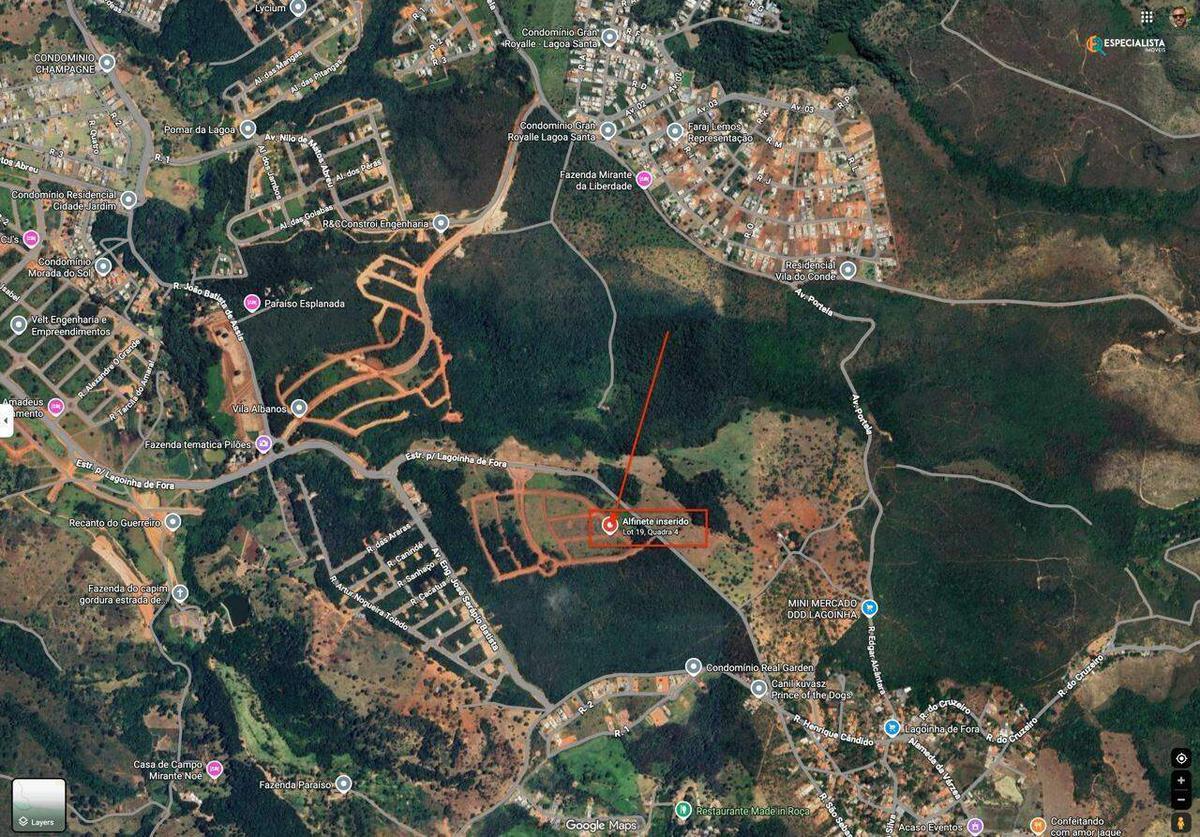 Lote, Lagoinha de Fora, 0 Quarto, 0 Vaga