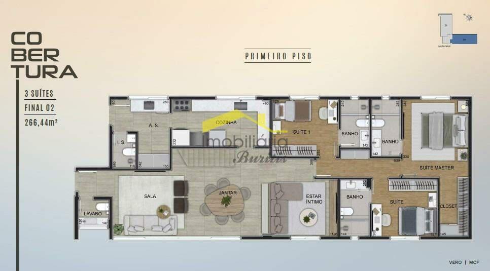 Cobertura, Santo Antônio, 4 Quartos, 3 Vagas, 2 Suítes