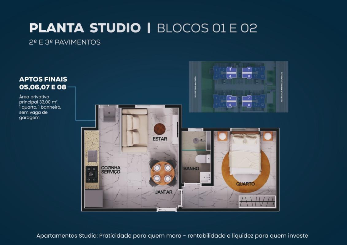 Apartamento, São Bernardo, 2 Quartos, 1 Vaga