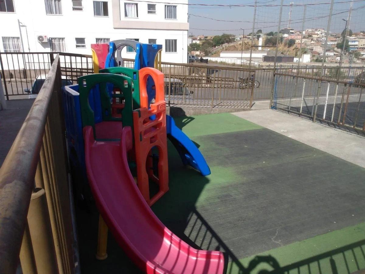 Apartamento, Urca (justinópolis), 2 Quartos, 1 Vaga