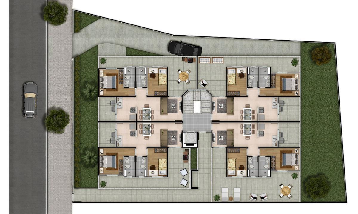 Cobertura, Jaraguá, 3 Quartos, 2 Vagas, 1 Suíte