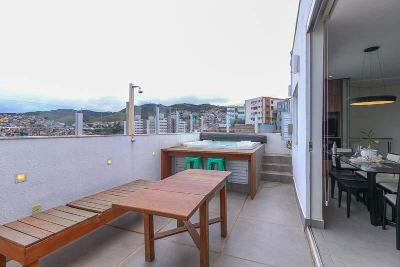 Cobertura, São Lucas, 2 Quartos, 3 Vagas