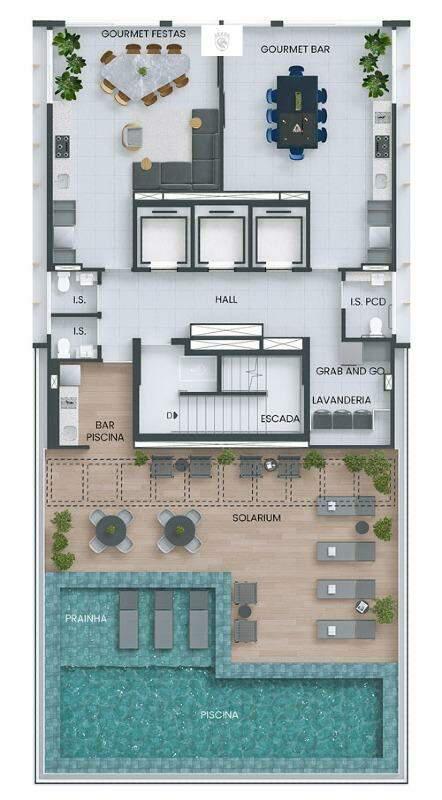 Apartamento, Savassi, 1 Quarto, 1 Vaga