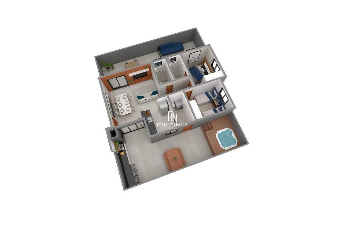 Apartamento, Miramar (barreiro), 2 Quartos, 1 Vaga, 1 Suíte