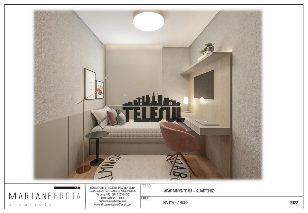 Apartamento, Jardim Andere, 3 Quartos, 2 Vagas, 1 Suíte
