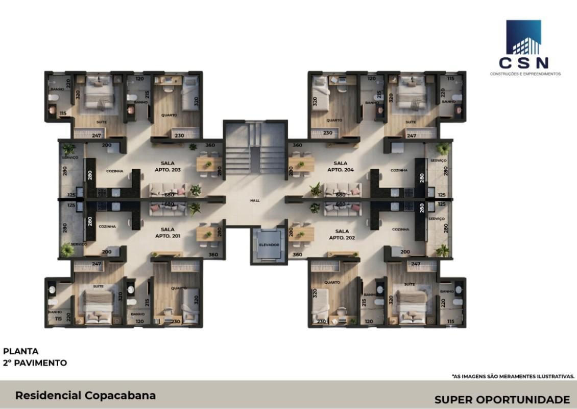 Apartamento, Jardim Leblon, 2 Quartos, 1 Vaga, 1 Suíte