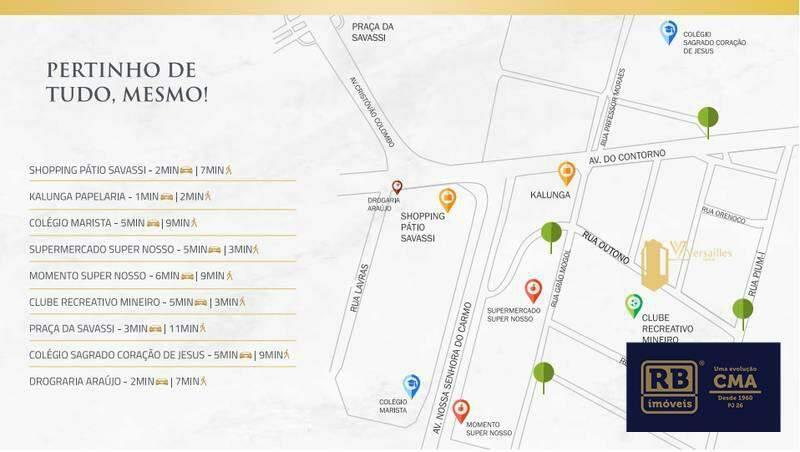 Cobertura, Carmo, 4 Quartos, 3 Vagas, 4 Suítes