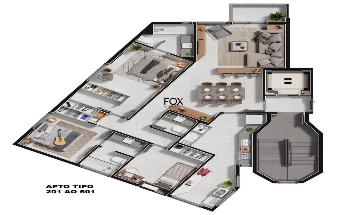 Apartamento, Sion, 3 Quartos, 2 Vagas, 1 Suíte