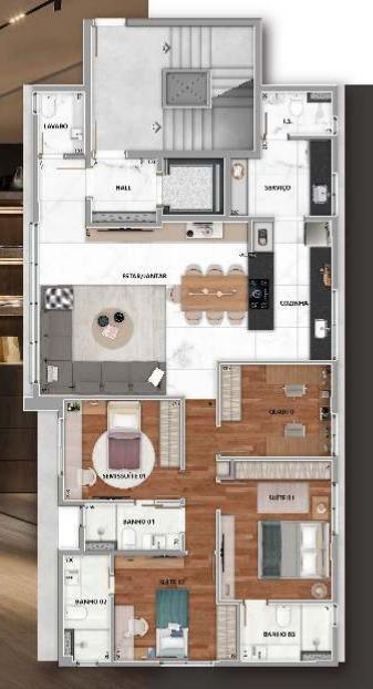 Apartamento, Savassi, 4 Quartos, 2 Vagas, 2 Suítes