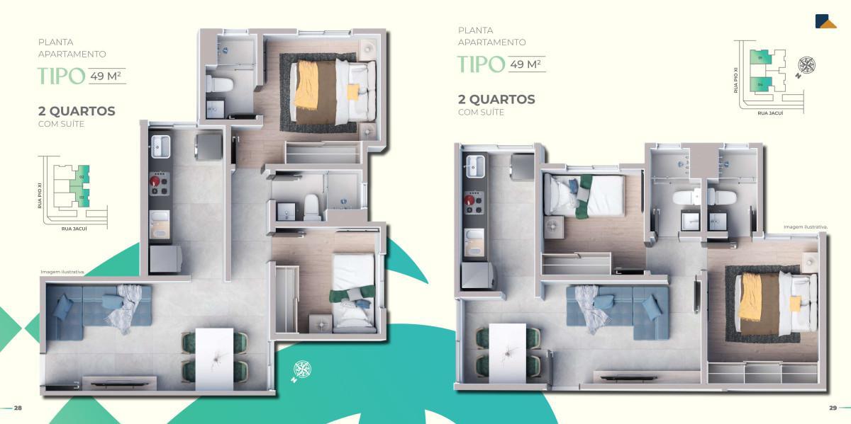 Apartamento, Ipiranga, 1 Quarto, 1 Vaga