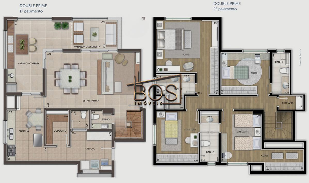 Apartamento, Vila da Serra, 4 Quartos, 3 Vagas, 2 Suítes