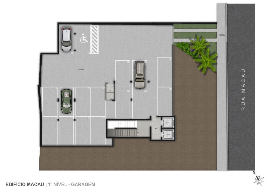 Apartamento, Coração de Jesus, 2 Quartos, 2 Vagas, 2 Suítes