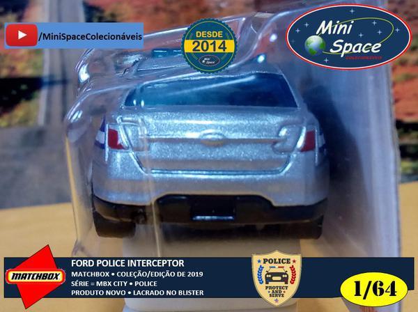 Matchbox Ford Interceptor Polícia 1/64