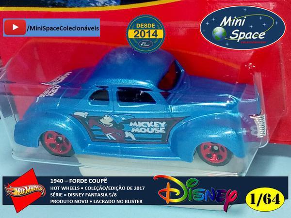 Hot Wheels 1940 Ford Coupê Disney Fantasia 1/64