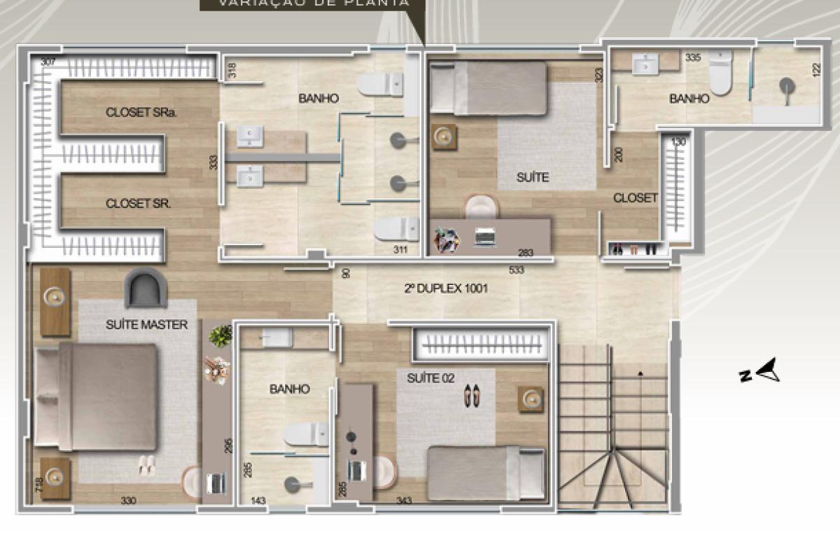 Cobertura, Sion, 4 Quartos, 3 Vagas, 4 Suítes