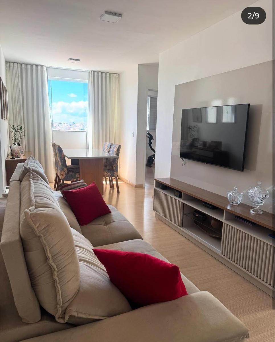 Apartamento, Inconfidentes, 3 Quartos, 1 Vaga