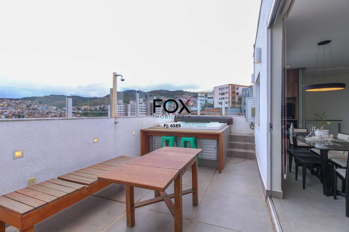 Cobertura, São Lucas, 2 Quartos, 3 Vagas