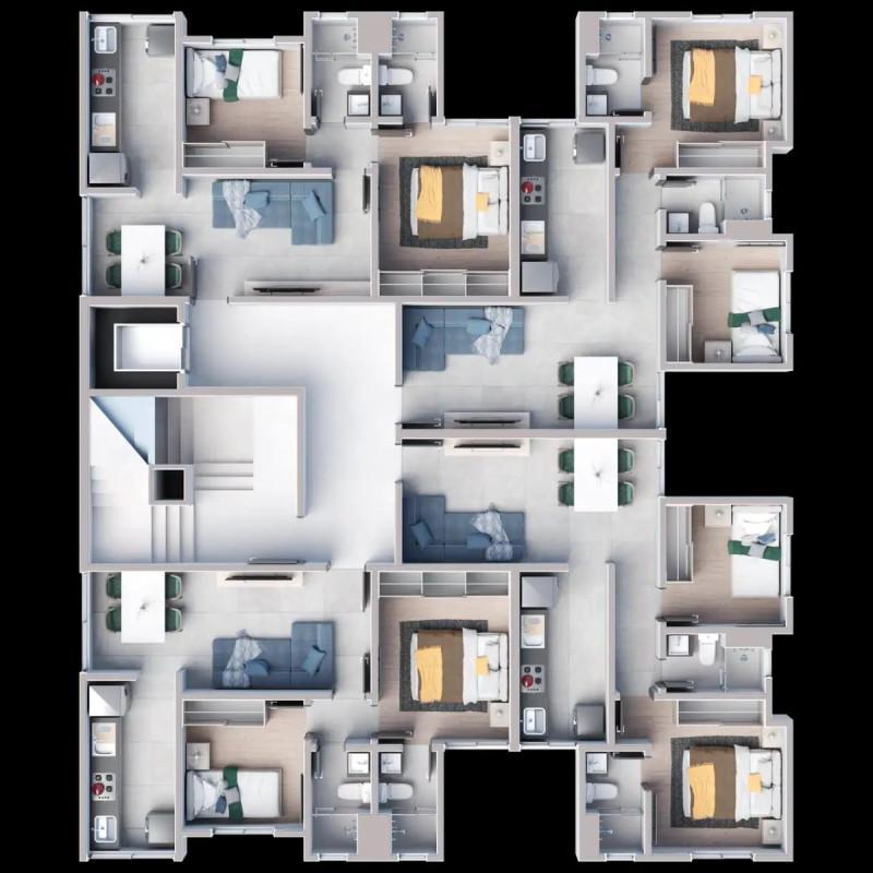 Apartamento, Ipiranga, 1 Quarto, 1 Vaga
