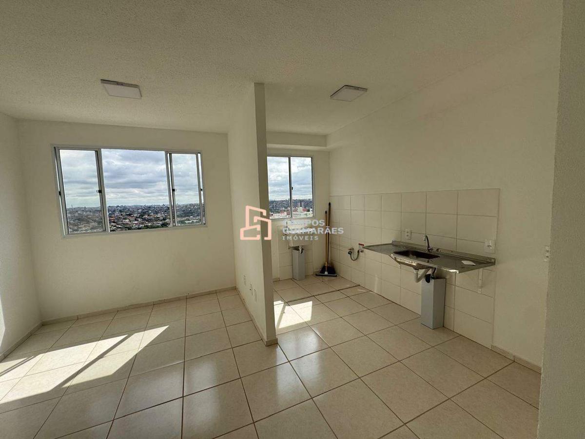 Apartamento, Diamante, 2 Quartos, 1 Vaga