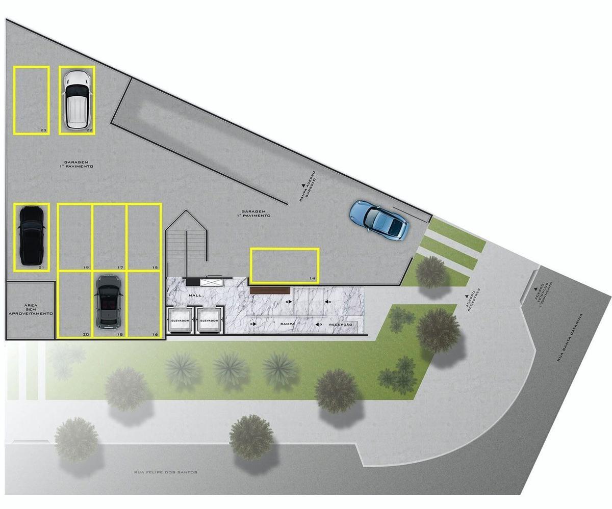 Apartamento, Lourdes, 3 Quartos, 2 Vagas