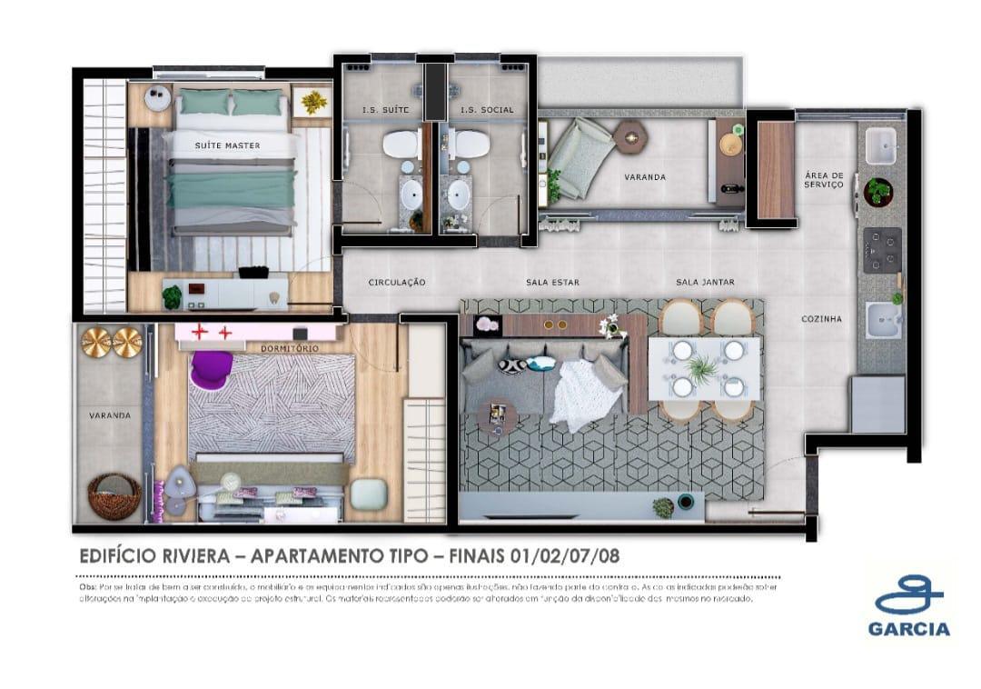 Apartamento, Santa Efigênia, 2 Quartos, 2 Vagas, 2 Suítes