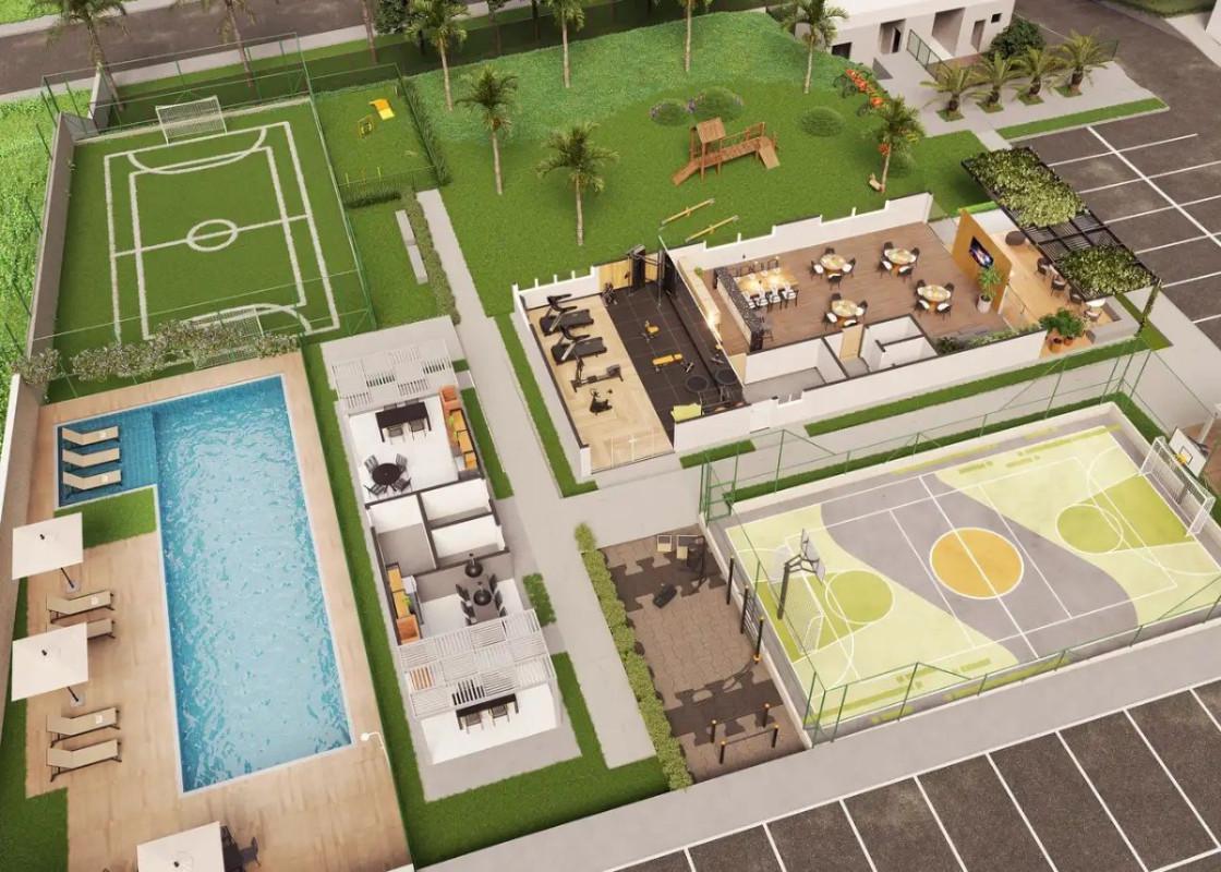 Apartamento, Indaiá, 2 Quartos, 1 Vaga