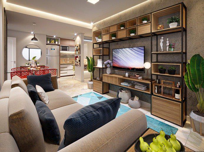 Apartamento, Santa Efigênia, 1 Quarto, 2 Vagas