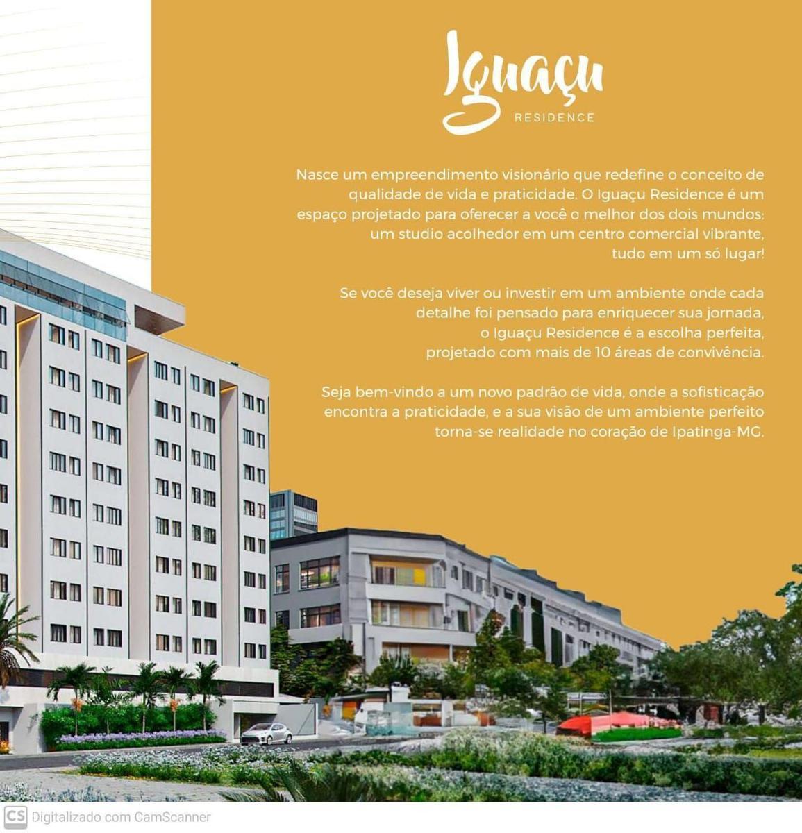 Apartamento, Iguaçu, 1 Quarto, 1 Vaga