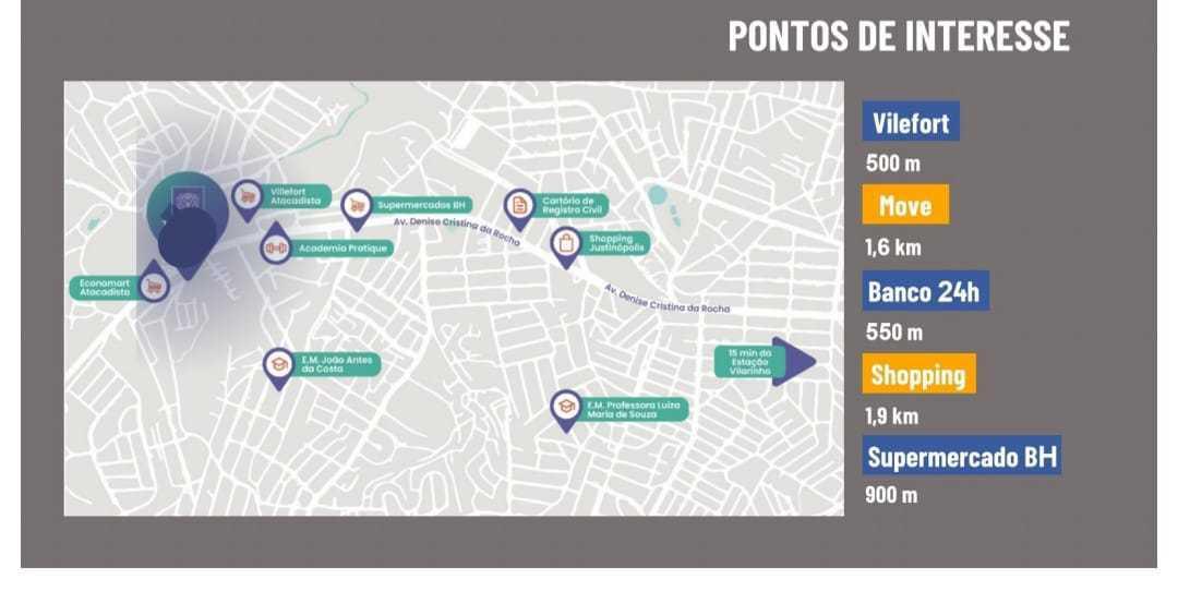 Apartamento, Felixlândia (justinópolis), 2 Quartos, 1 Vaga