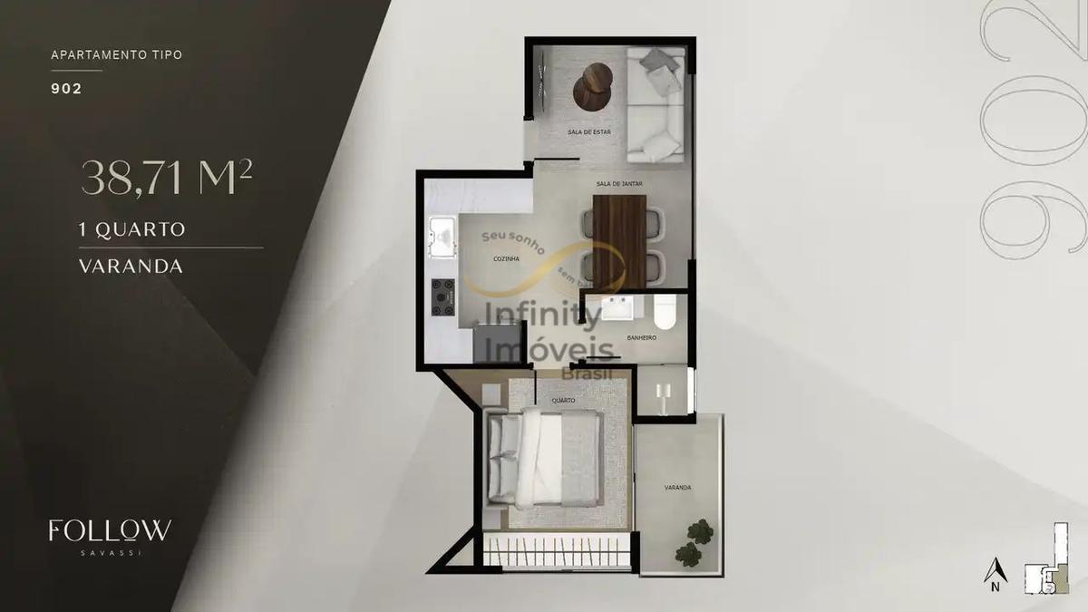 Apartamento, Savassi, 2 Quartos