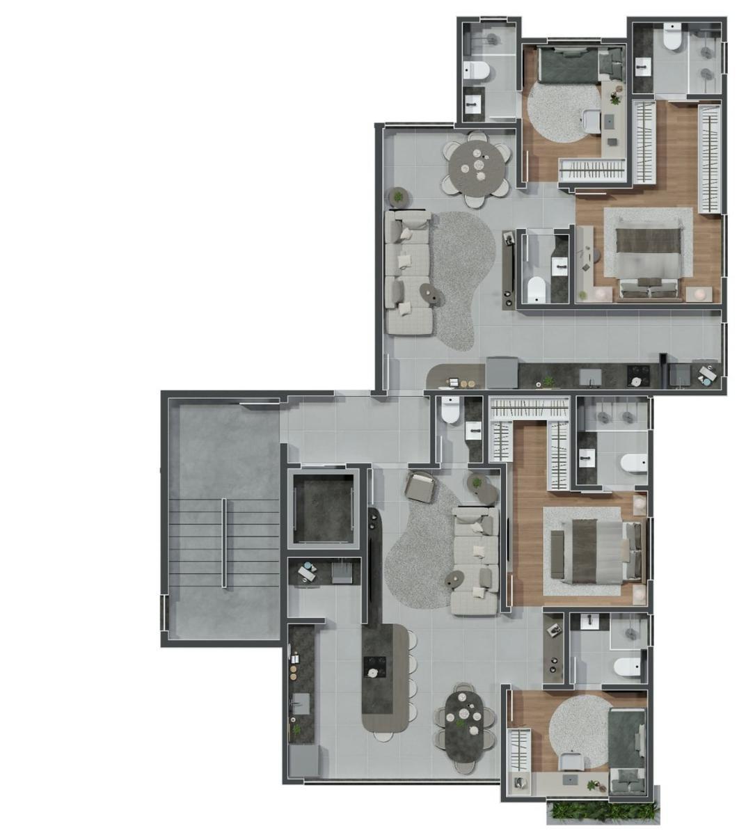Cobertura, Santo Antônio, 2 Quartos, 2 Vagas, 2 Suítes