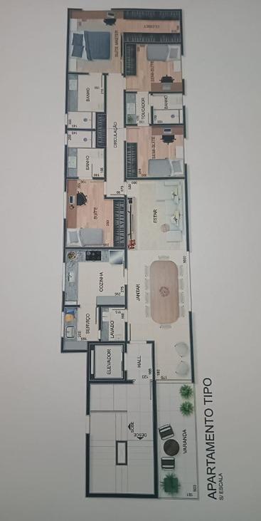 Apartamento, Colégio Batista, 4 Quartos, 2 Vagas, 2 Suítes