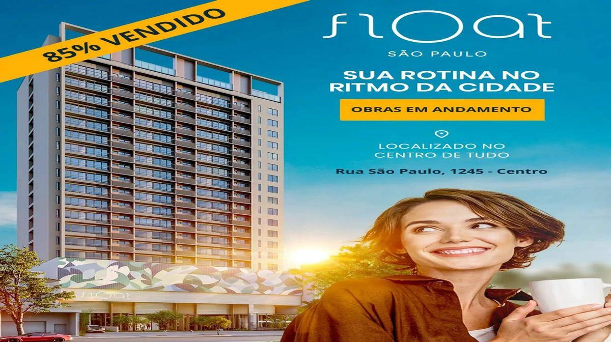 Apartamento, Centro, 1 Quarto, 0 Vaga, 1 Suíte