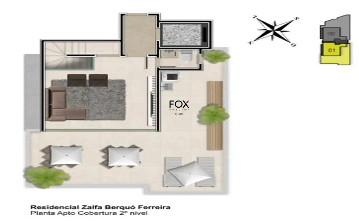 Apartamento, Vila Paris, 3 Quartos, 2 Vagas, 1 Suíte