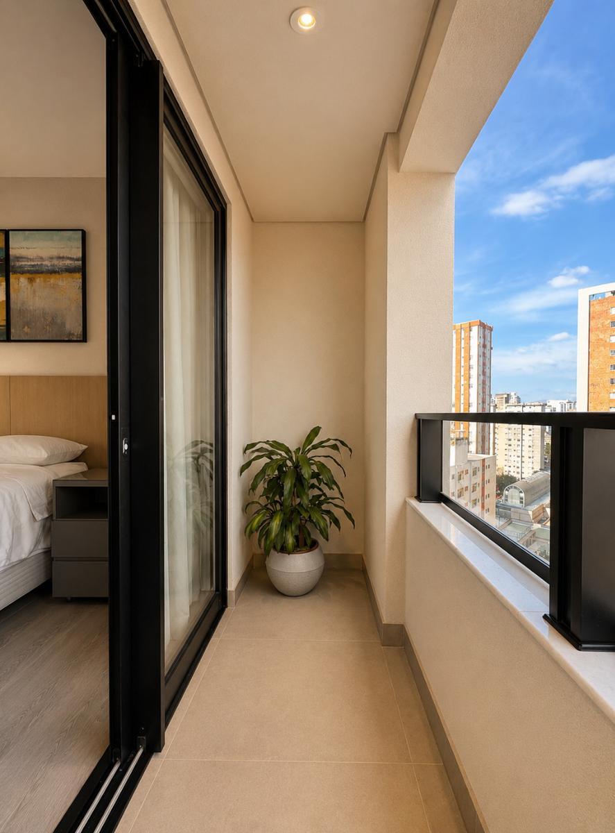 Apartamento, Santo Agostinho, 1 Quarto, 1 Vaga, 1 Suíte
