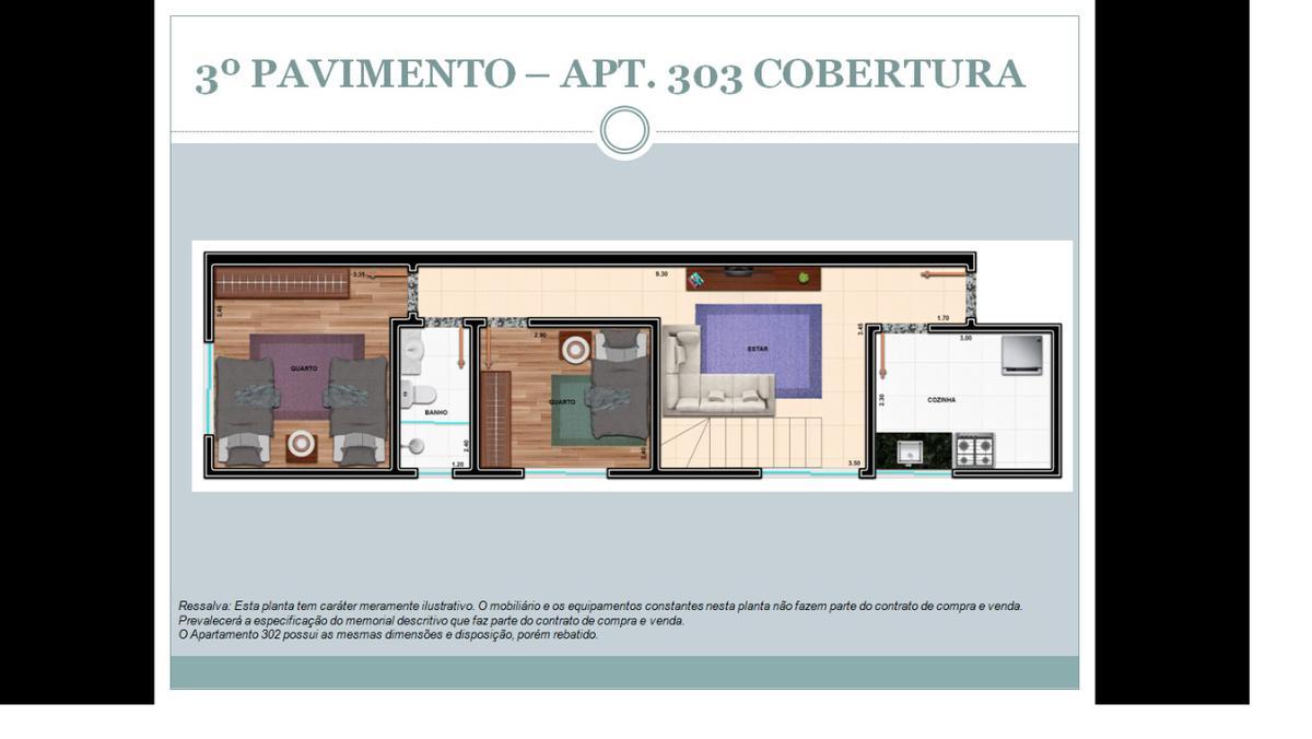 Cobertura, Santa Mônica, 3 Quartos, 2 Vagas, 2 Suítes