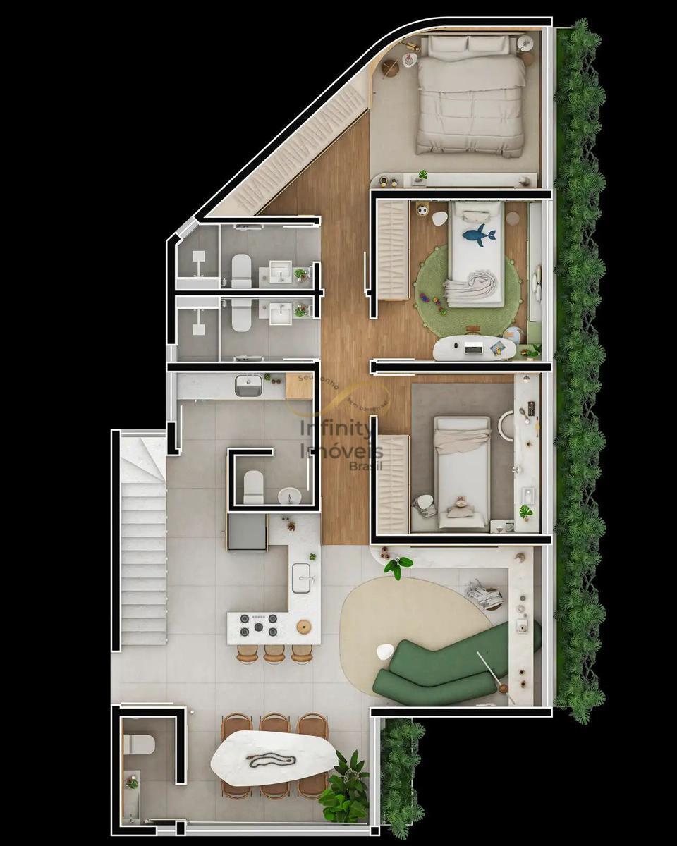 Apartamento, Santa Lúcia, 4 Quartos