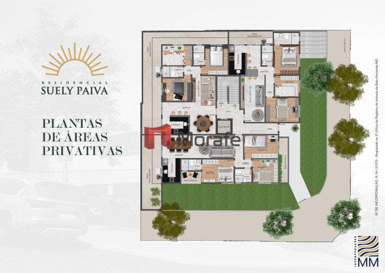 Apartamento, Vila Clóris, 3 Quartos, 2 Vagas