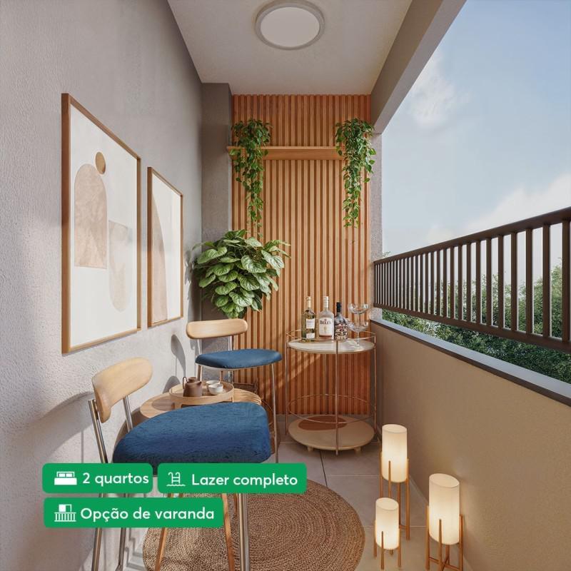 Apartamento, Três Barras, 2 Quartos, 1 Vaga