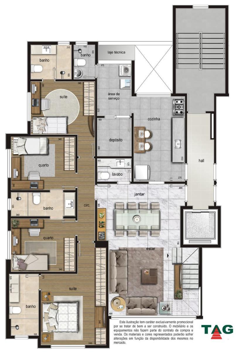 Cobertura, Prado, 4 Quartos, 4 Vagas, 2 Suítes