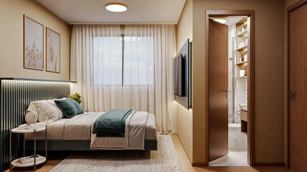Apartamento, Alípio de Melo, 2 Quartos, 0 Vaga