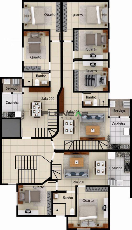 Apartamento, Xangri-lá, 3 Quartos, 3 Vagas