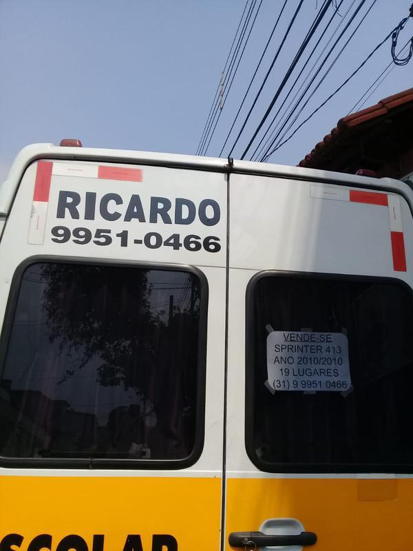 Mercedes-benz Sprinter 413 Furgão Longo T.alto Diesel