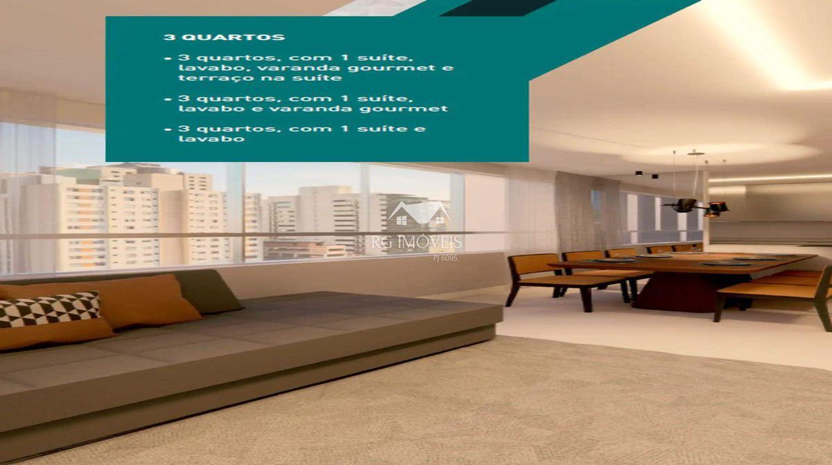 Apartamento, Lourdes, 3 Quartos, 2 Vagas, 1 Suíte