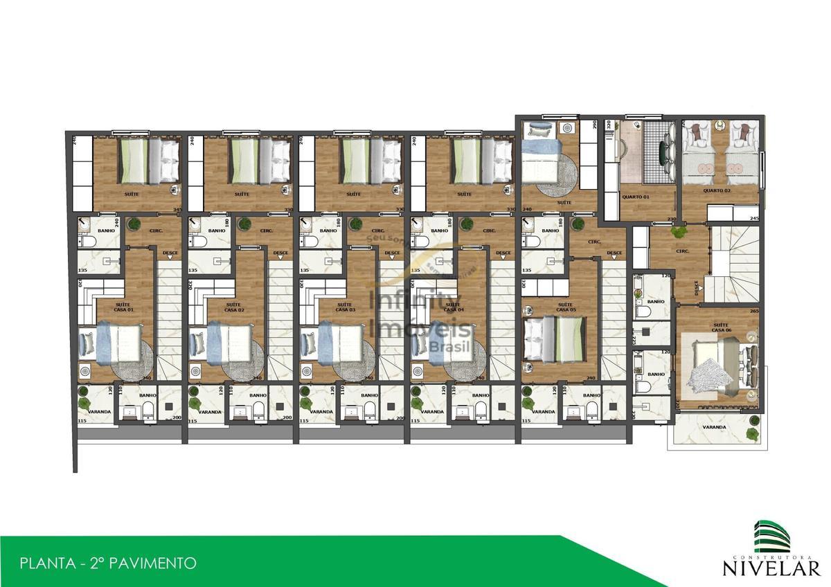 Casa, Planalto, 3 Quartos